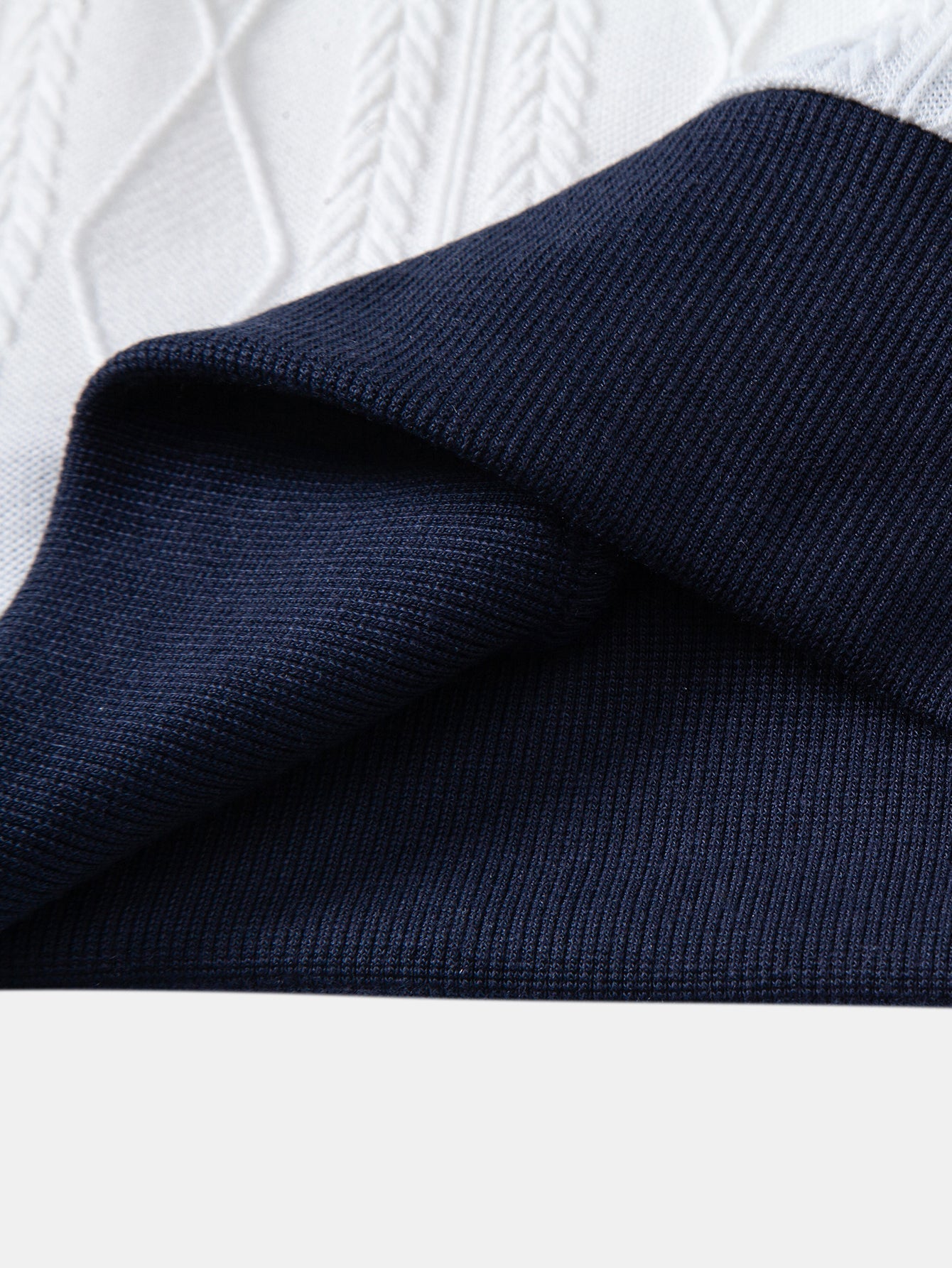 OWEN | Polo with geometric jacquard