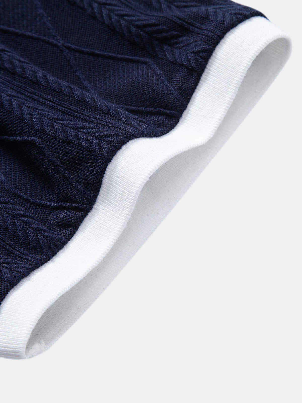 OWEN | Polo with geometric jacquard