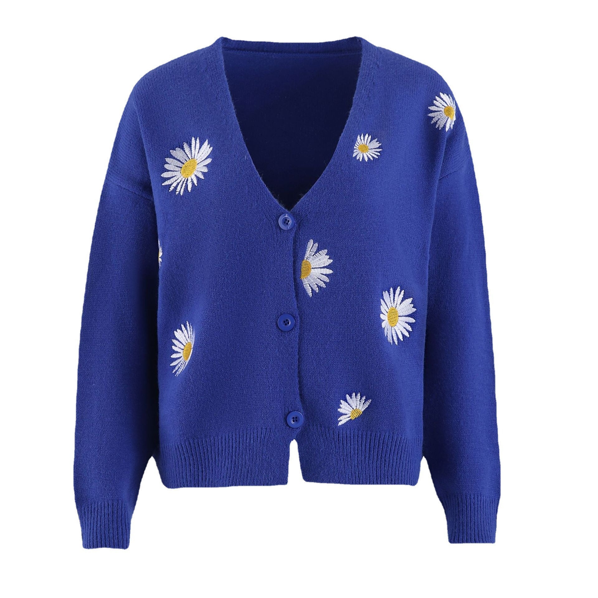 AVERY | Cardigan with floral embroidery