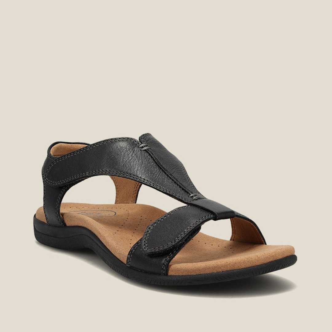 ABIGAIL | Sandals with T-strap design