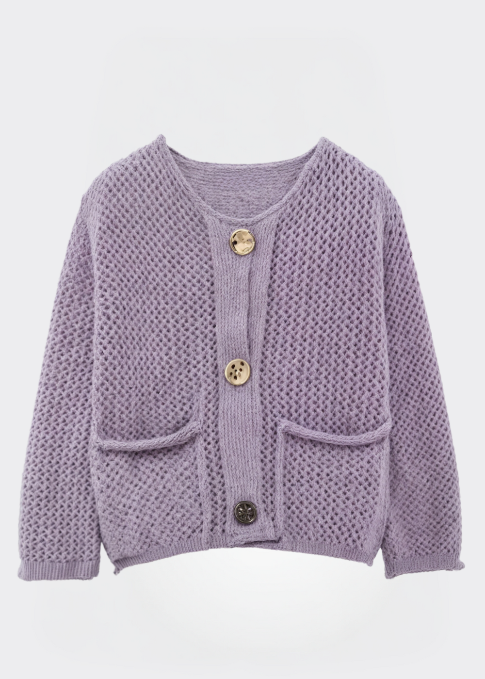 NORA | Knit cardigan with open front