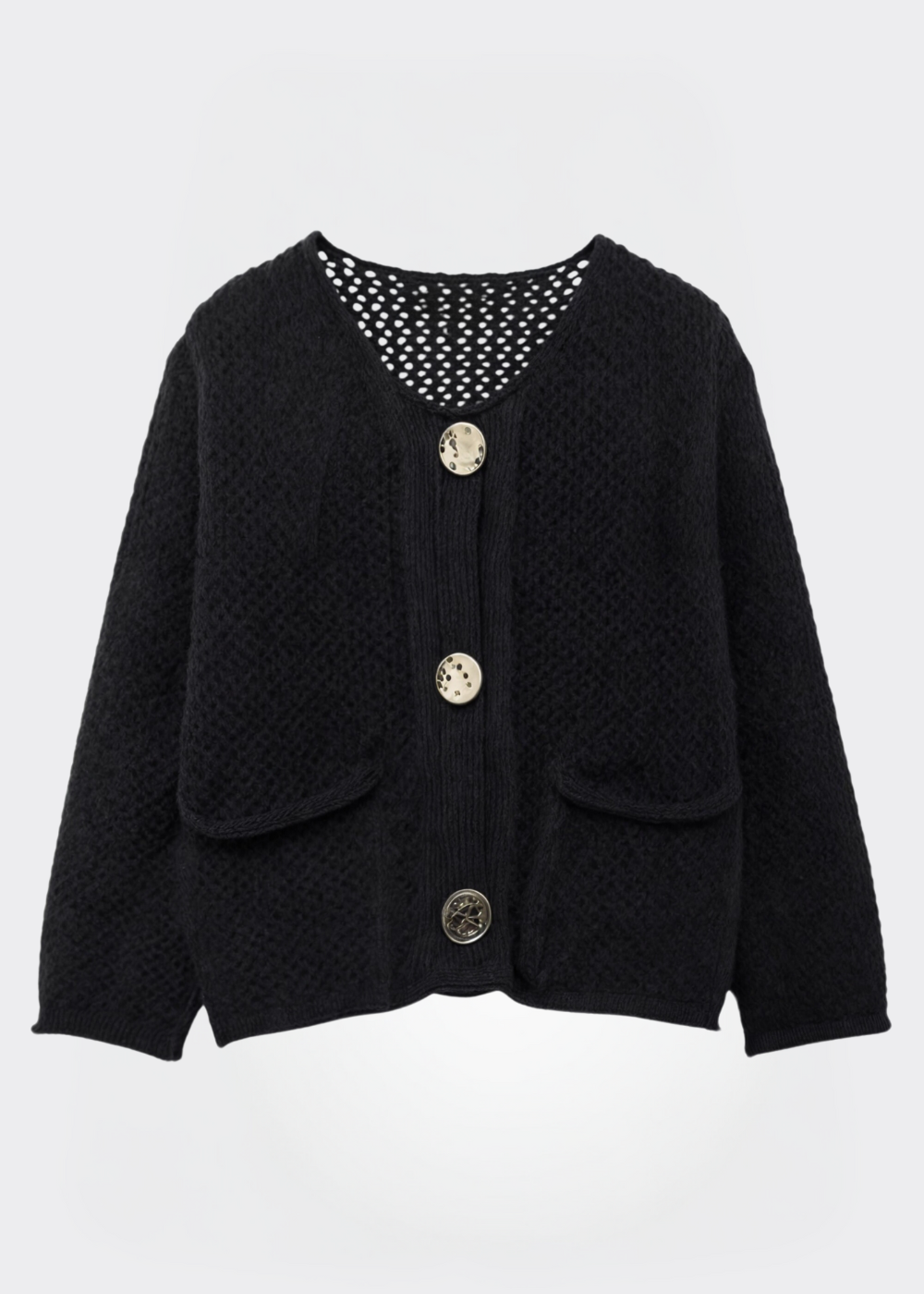NORA | Knit cardigan with open front
