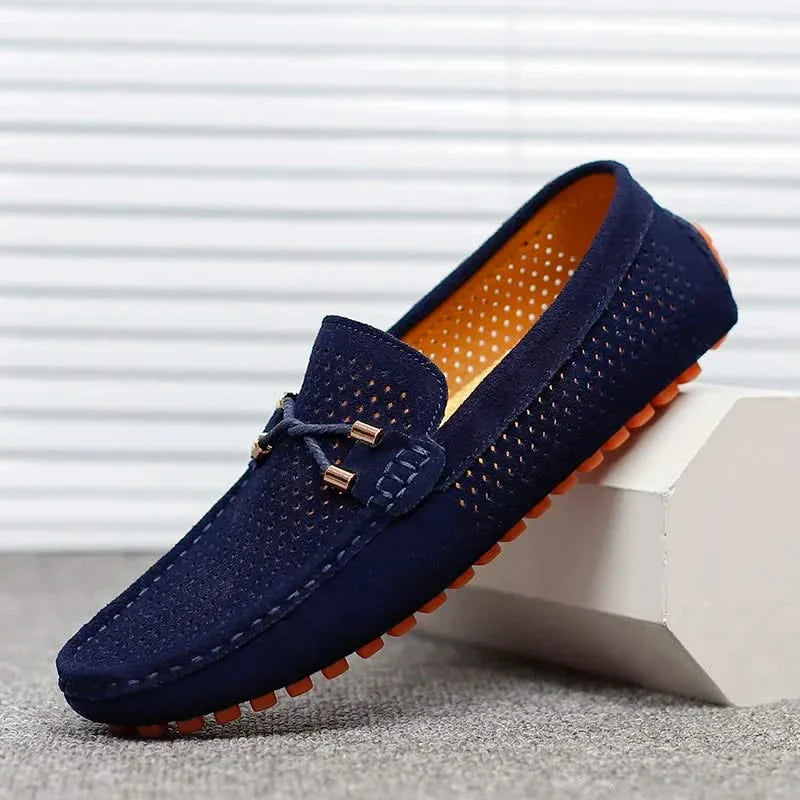 GIANNI | Perforated loafers with slip-on fit
