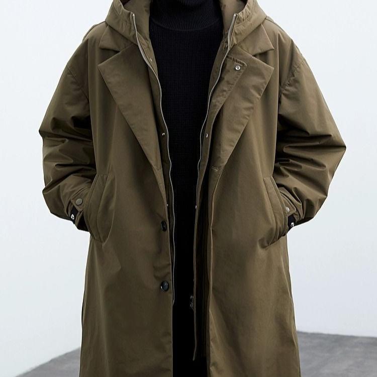 OLIVIA | Long coat with hood