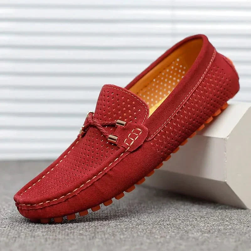 GIANNI | Perforated loafers with slip-on fit