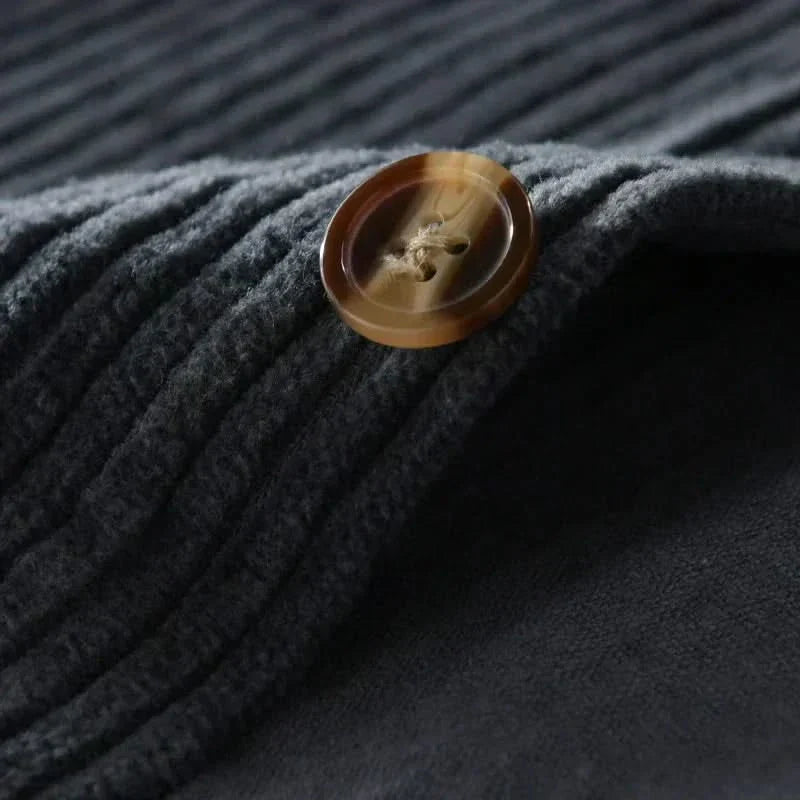 HAWTHORNE | Corduroy shirt with button-down front