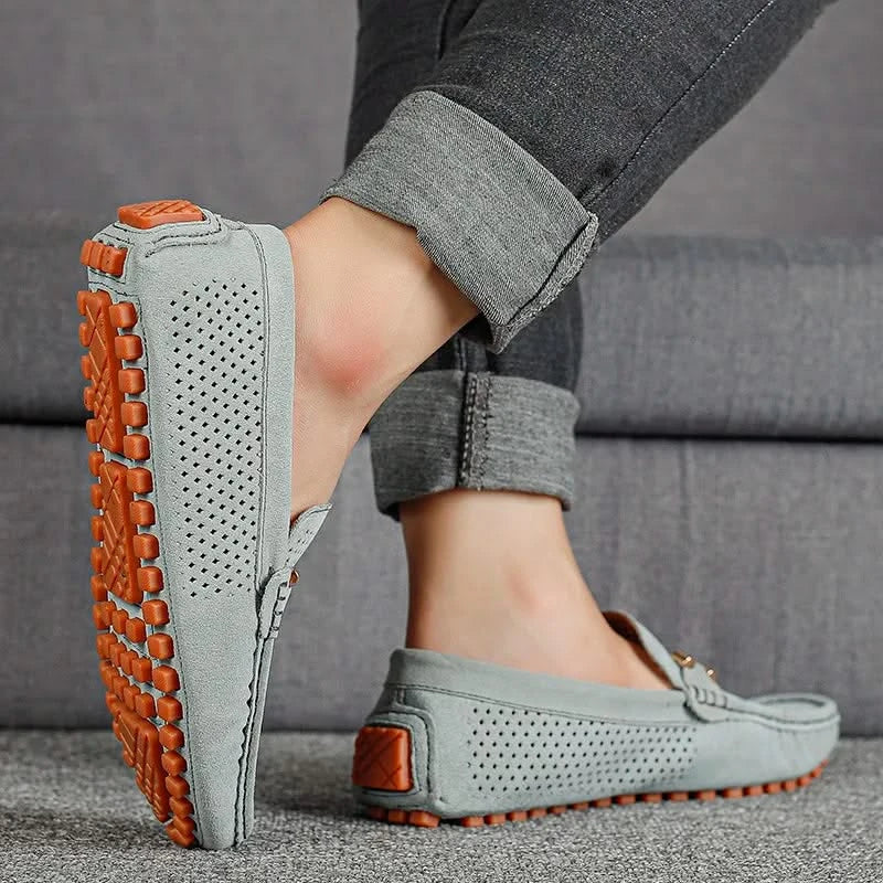 GIANNI | Perforated loafers with slip-on fit