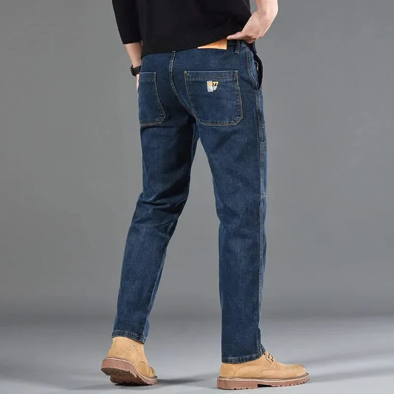 WYATT | Utility jeans with double-stitched panels