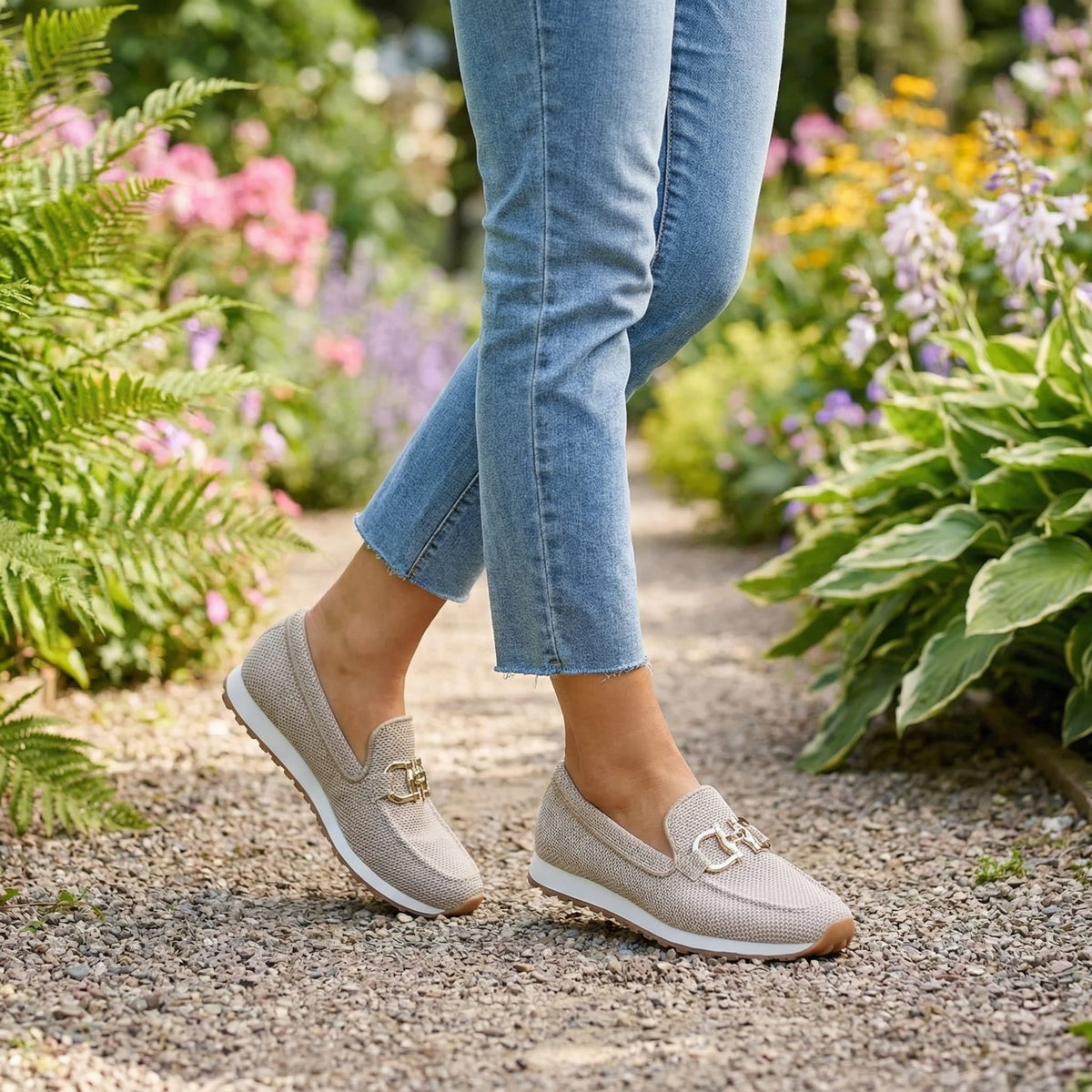 VERA | Loafer sneakers with cushioned footbed