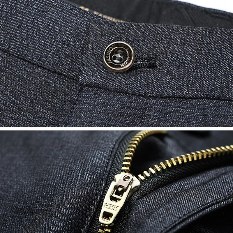 GRAYSON | Straight-leg pants with side pockets