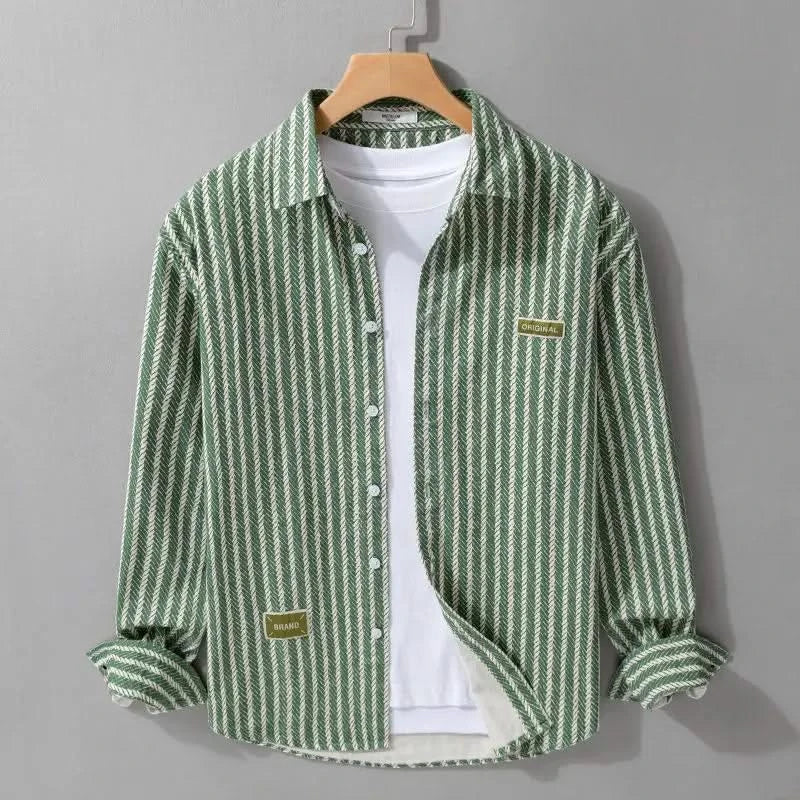 HARPER | Layered shirt with dual hem
