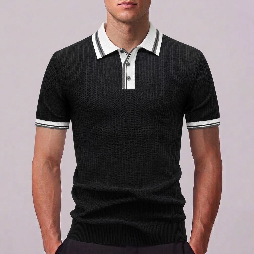JAMES | Polo with contrast piping