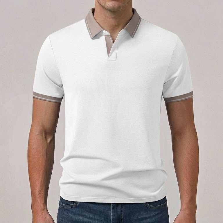 JACKSON | Polo with Johnny collar