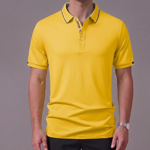BENJAMIN | Polo with contrast collar