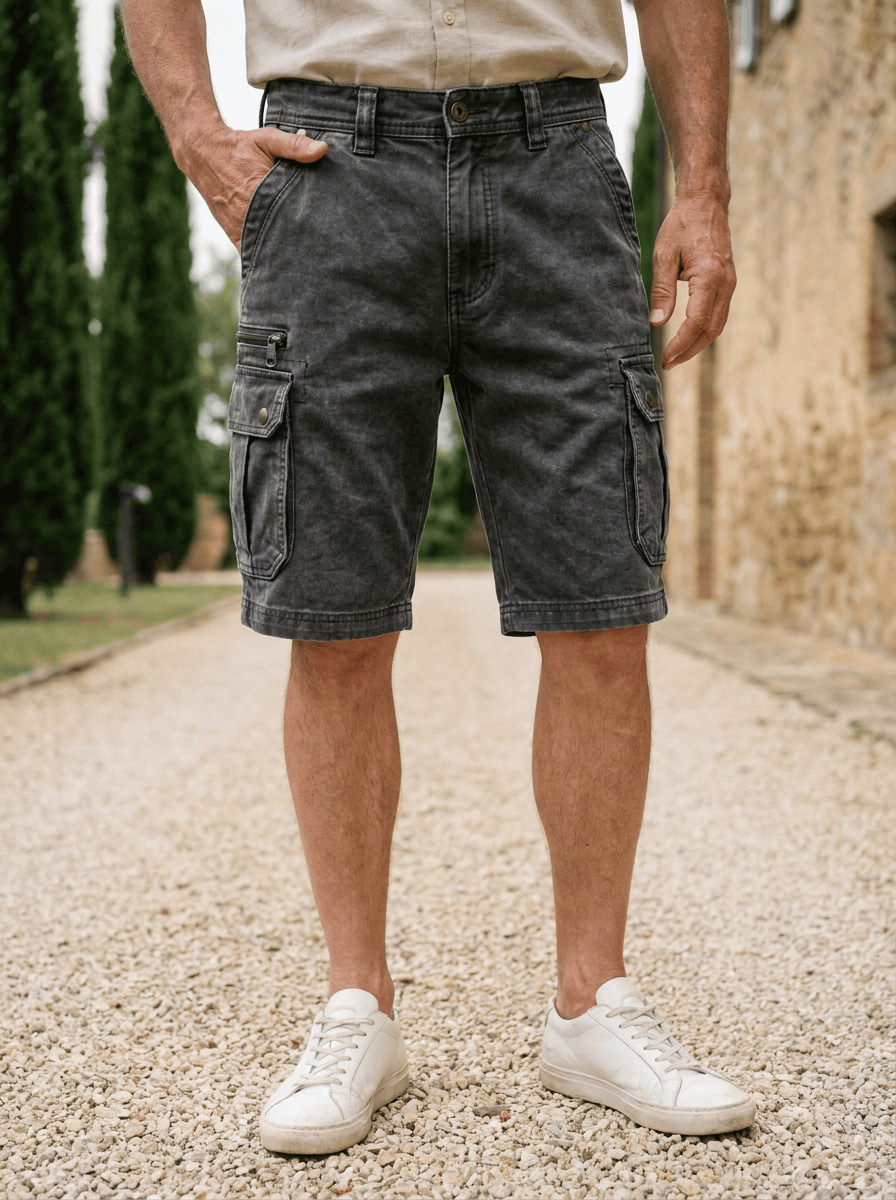 ZOE | Cargo shorts with multiple pockets