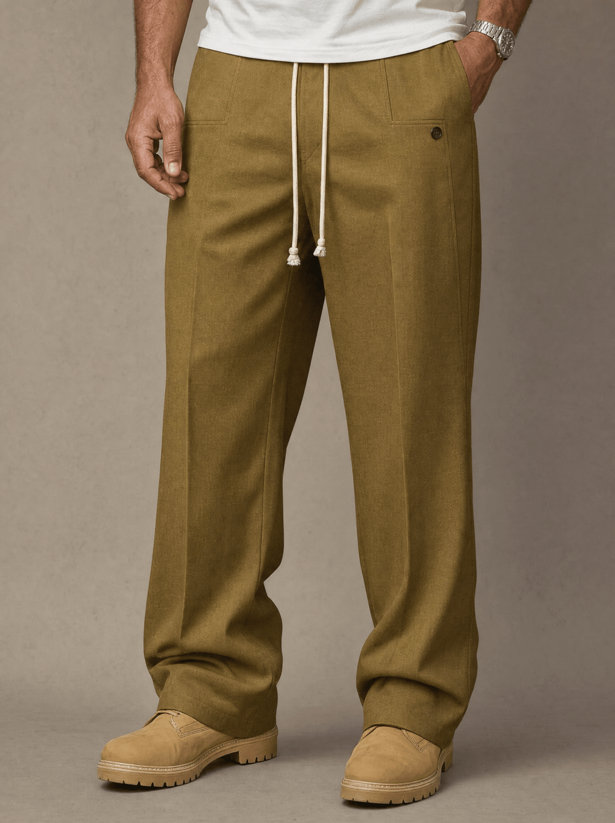 LIAM | Relaxed pants with high rise