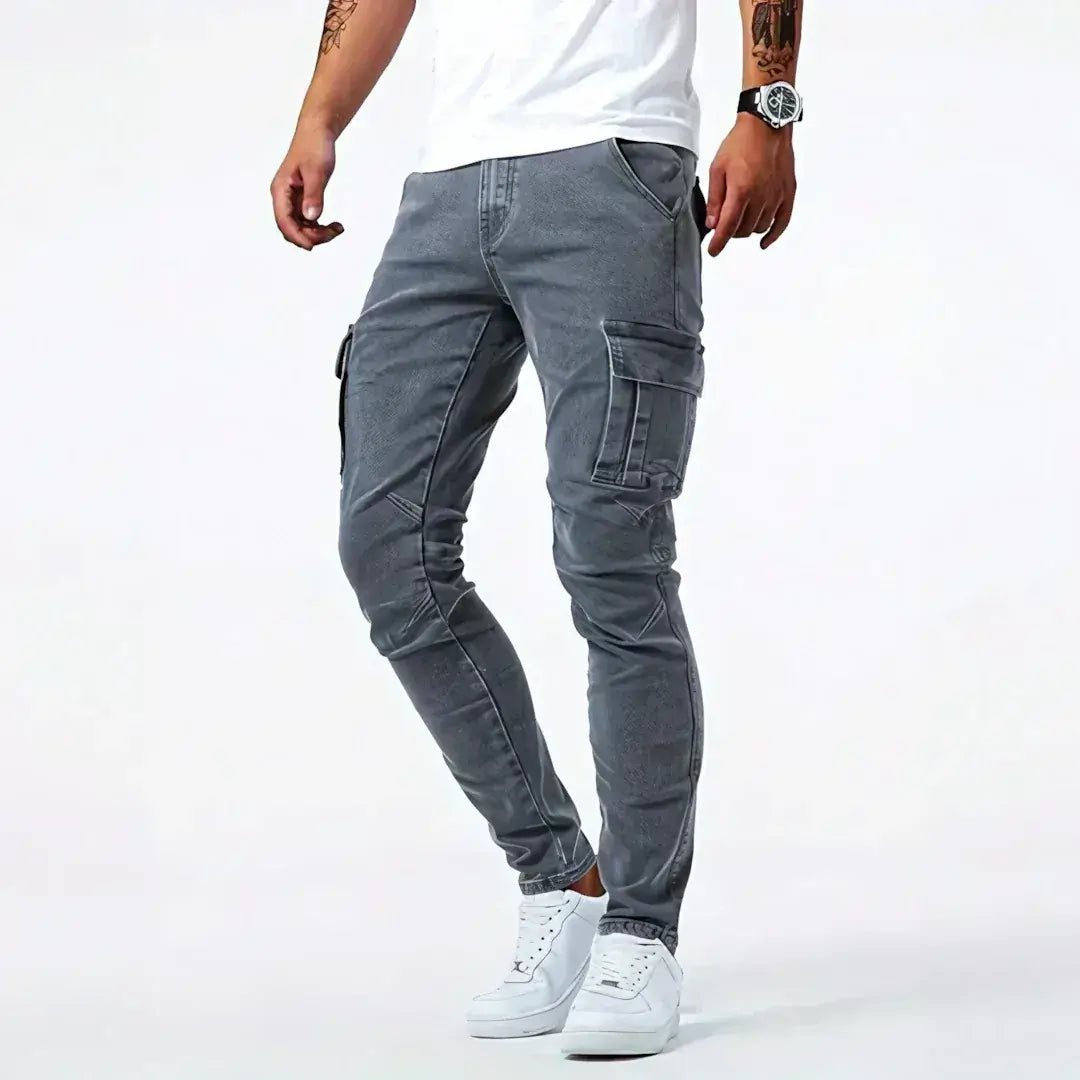 OLIVER | Cargo pants with stretch fabric