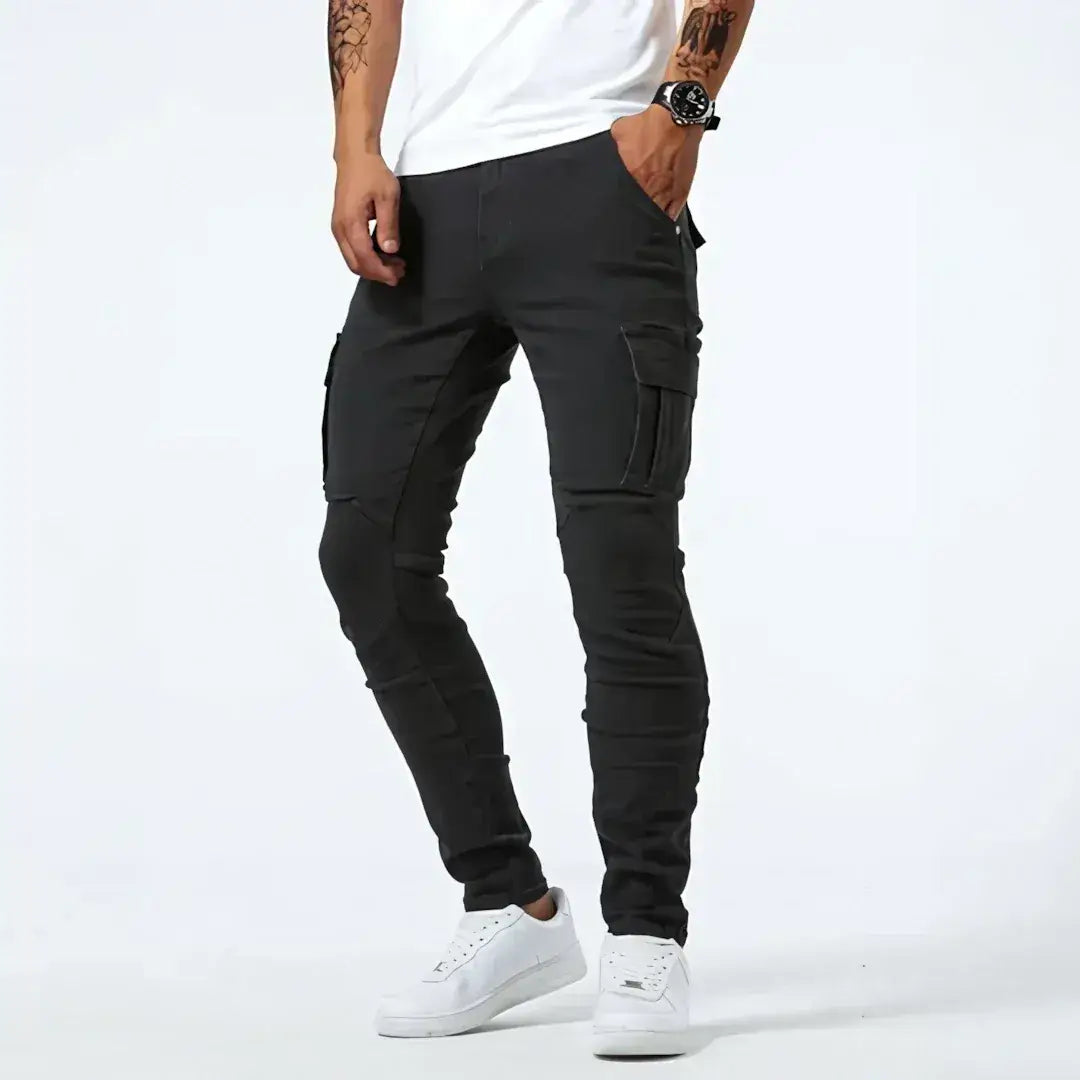 OLIVER | Cargo pants with stretch fabric
