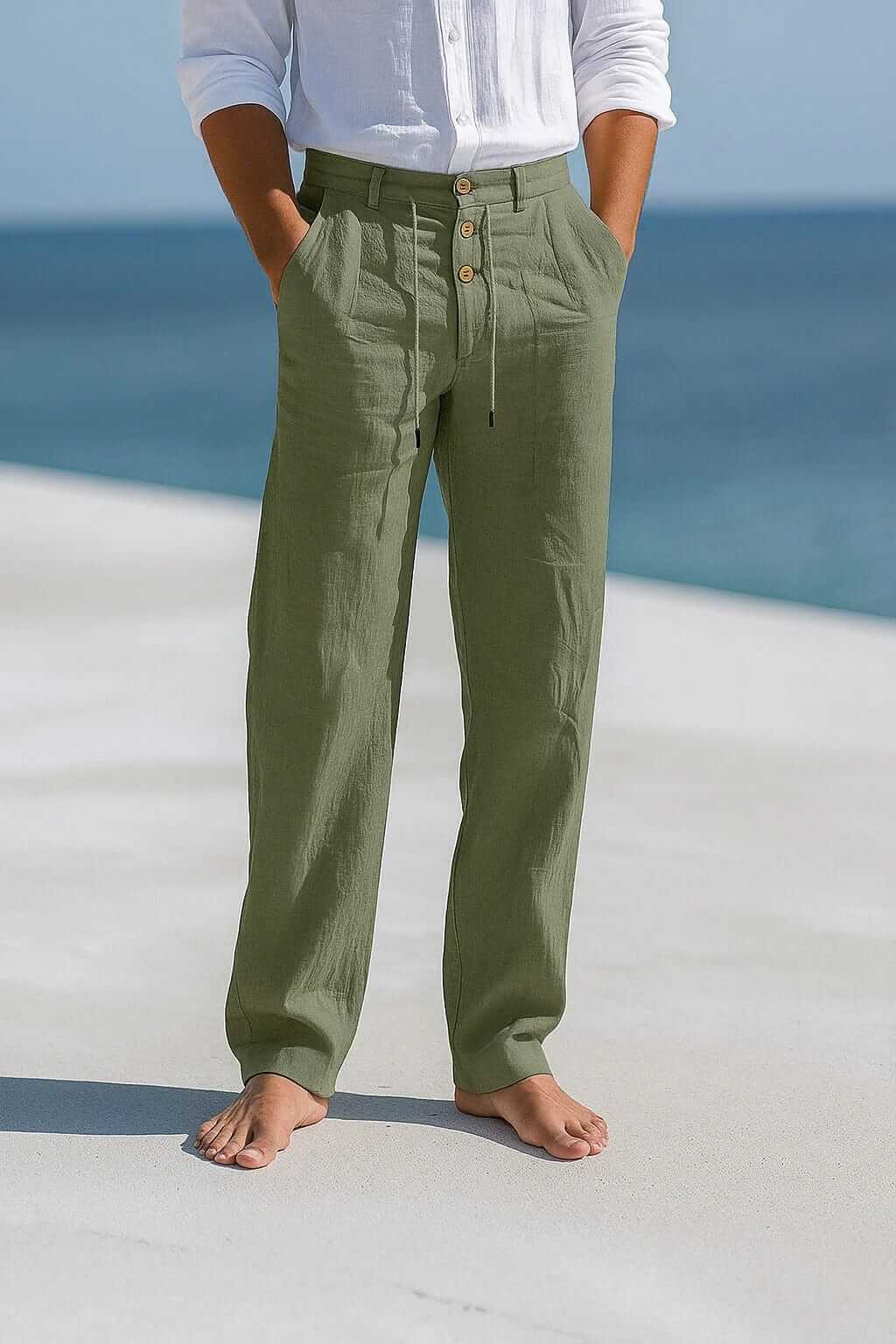 JACKSON | Pants with pleated front