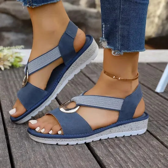 AMELIA | Slip-on sandal with cushioned sole