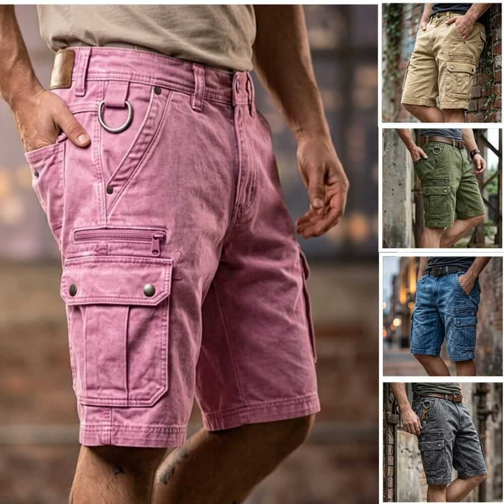 ZOE | Cargo shorts with multiple pockets