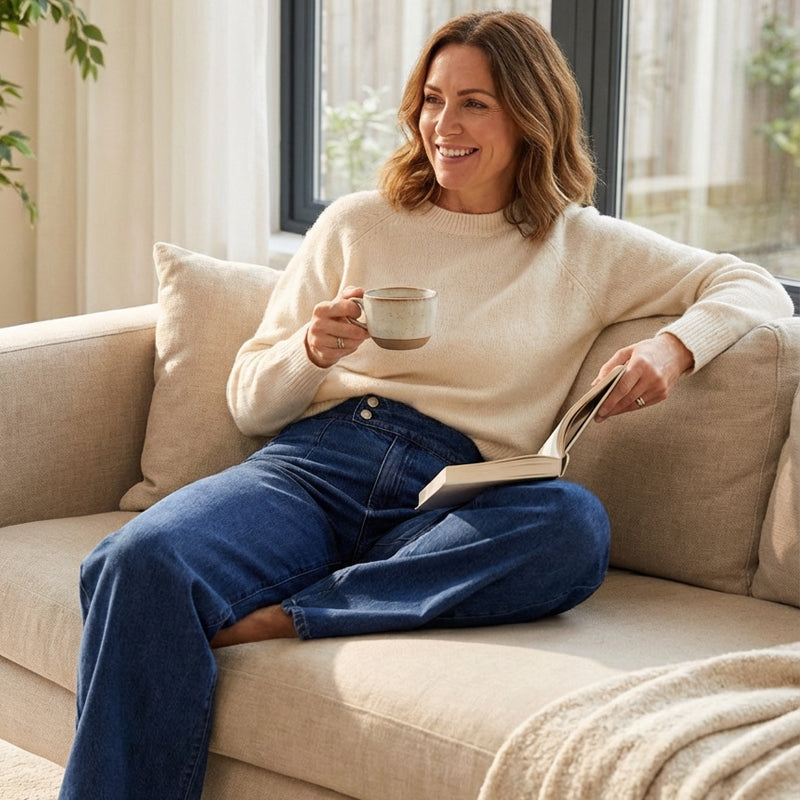ISABELLA | Wide-leg jeans with high waist