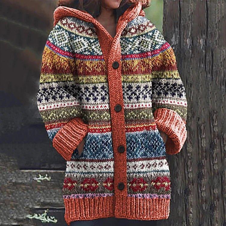 HARPER | Knit cardigan with draped silhouette