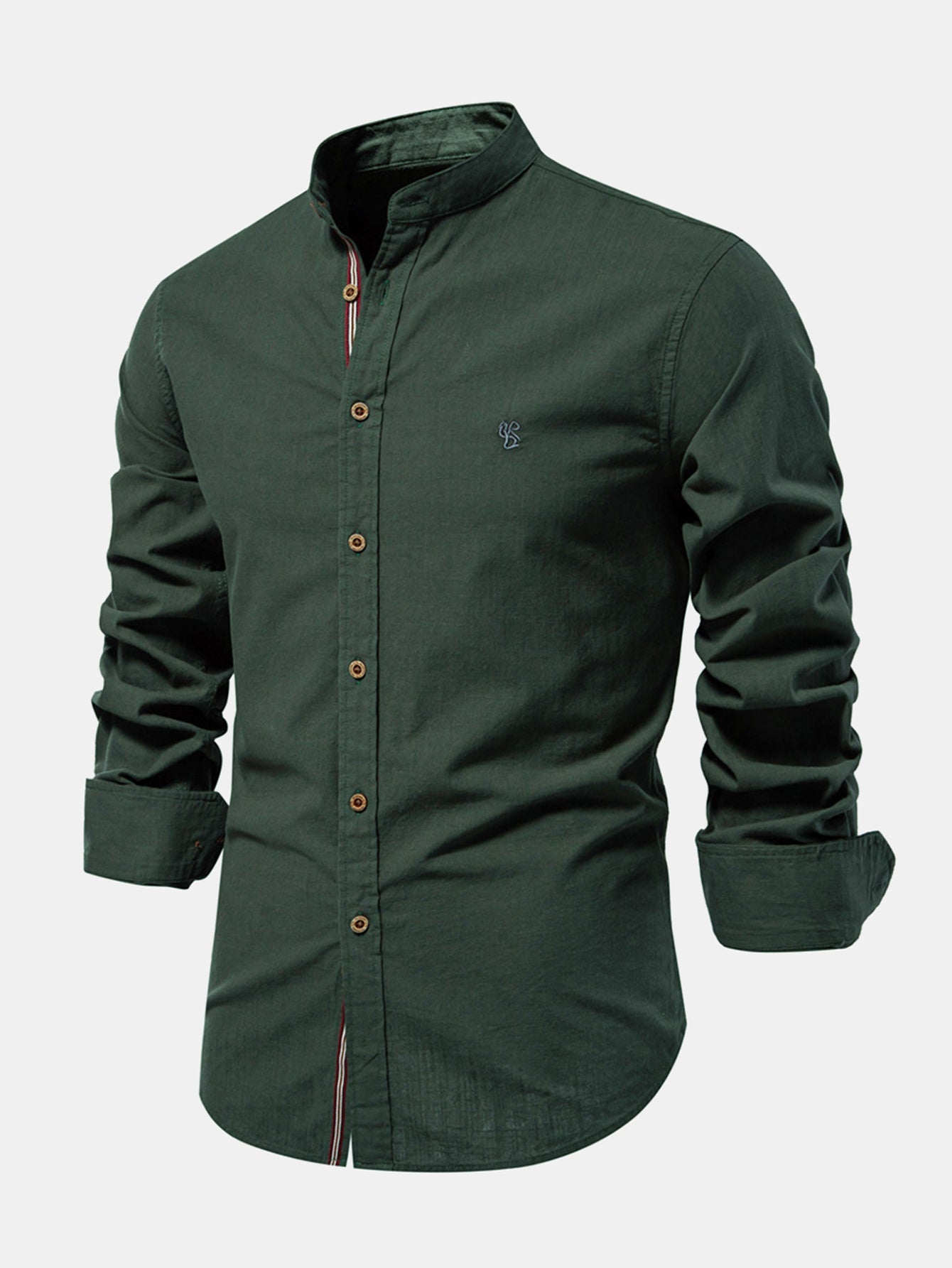 ISABELLA | Shirt with stand collar