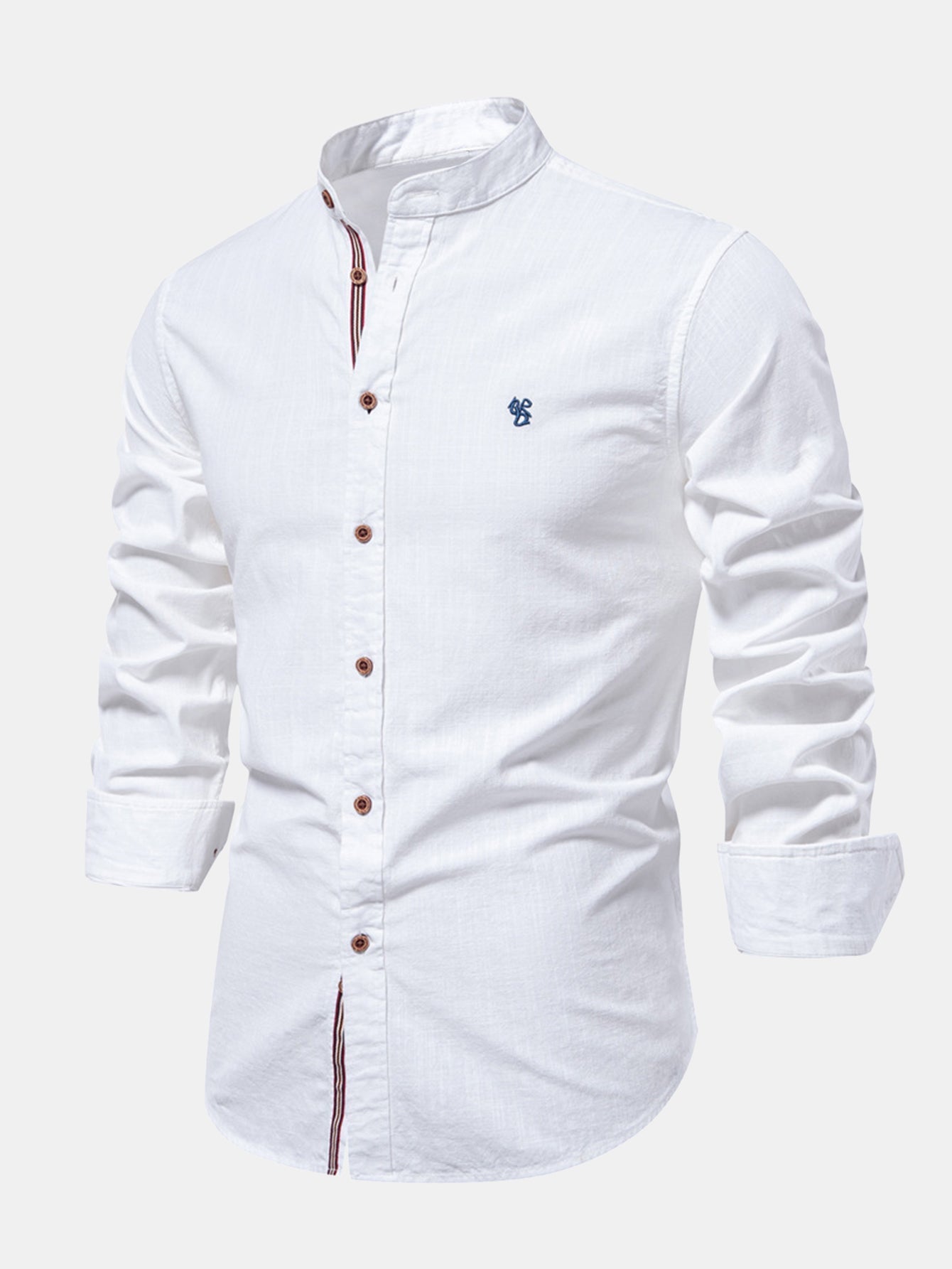 ISABELLA | Shirt with stand collar