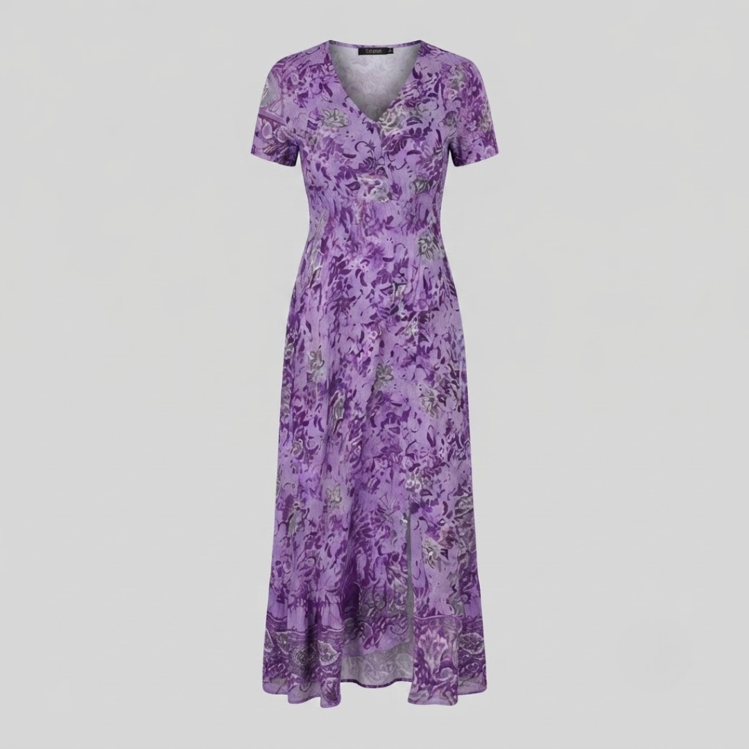 WIENA | Midi dress with floral print