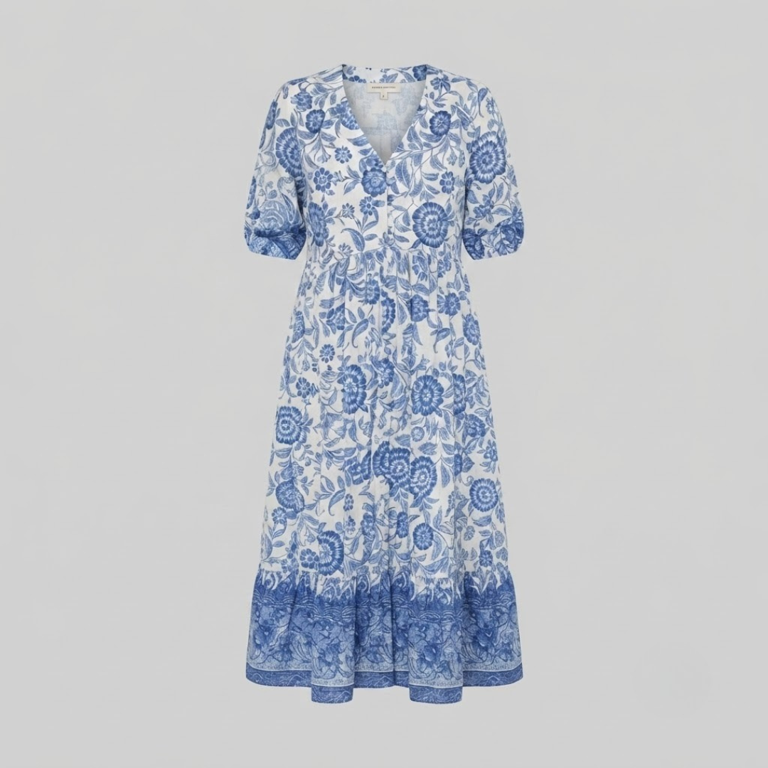 DANNA | Maxi dress with floral print