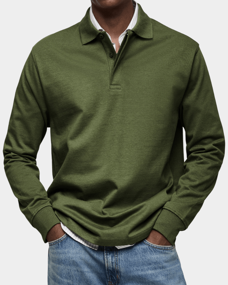 ELIJAH | Polo shirt with structured collar