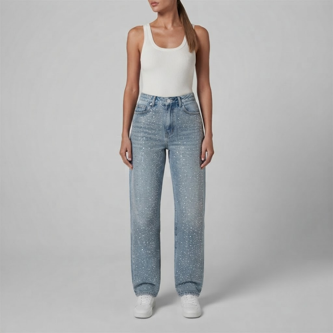 ABIGAIL | Balloon pants with tapered ankle