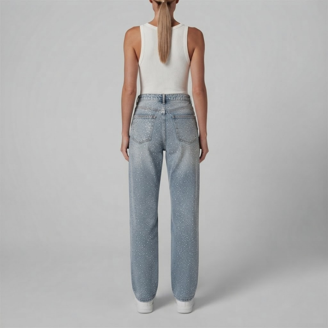 ABIGAIL | Balloon pants with tapered ankle