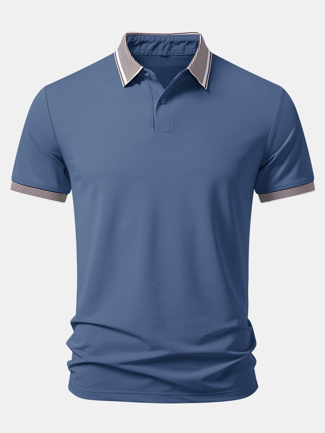 ELIJAH | Polo with contrast stripes