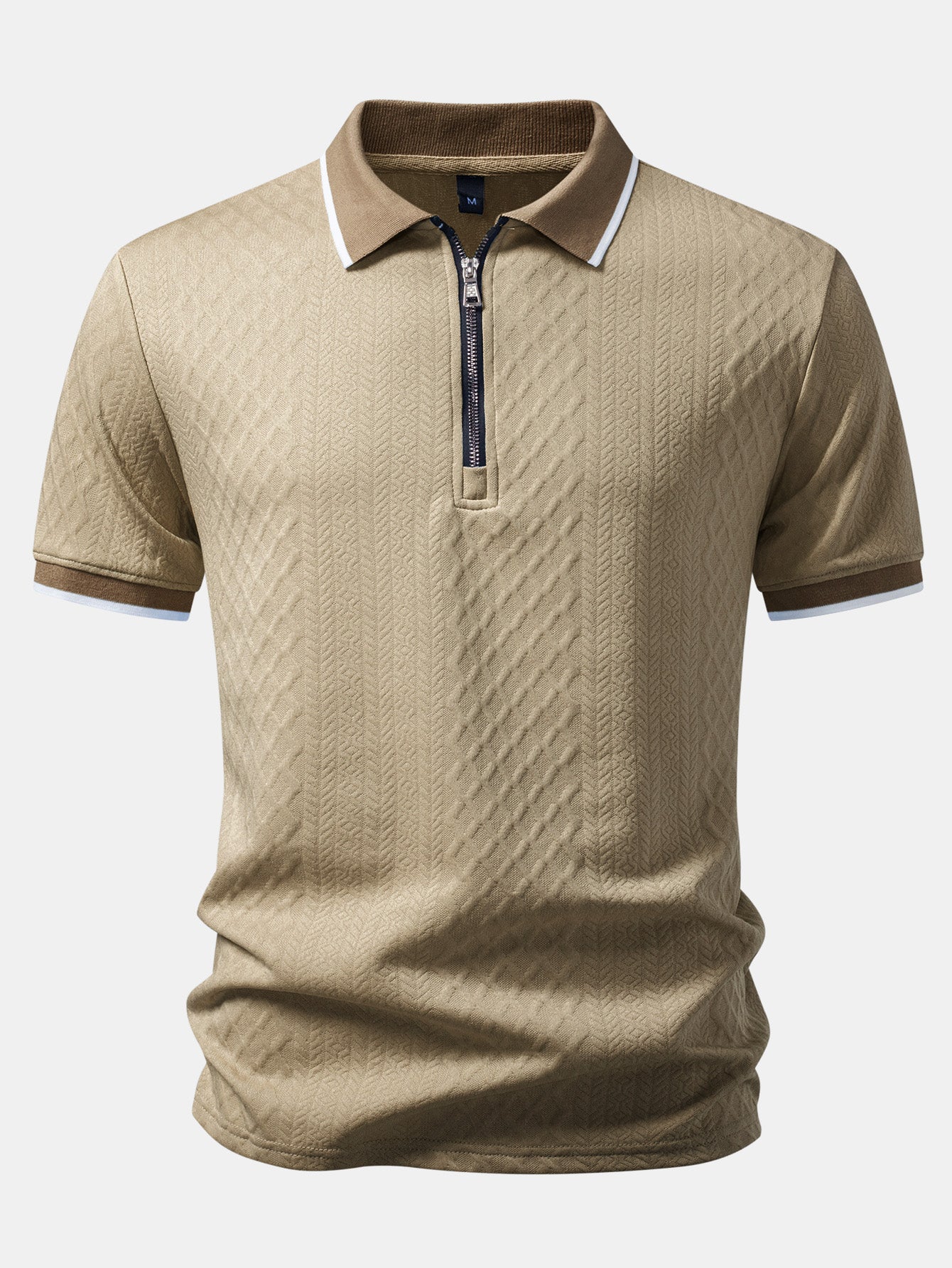 LUCAS | Polo with zip neckline