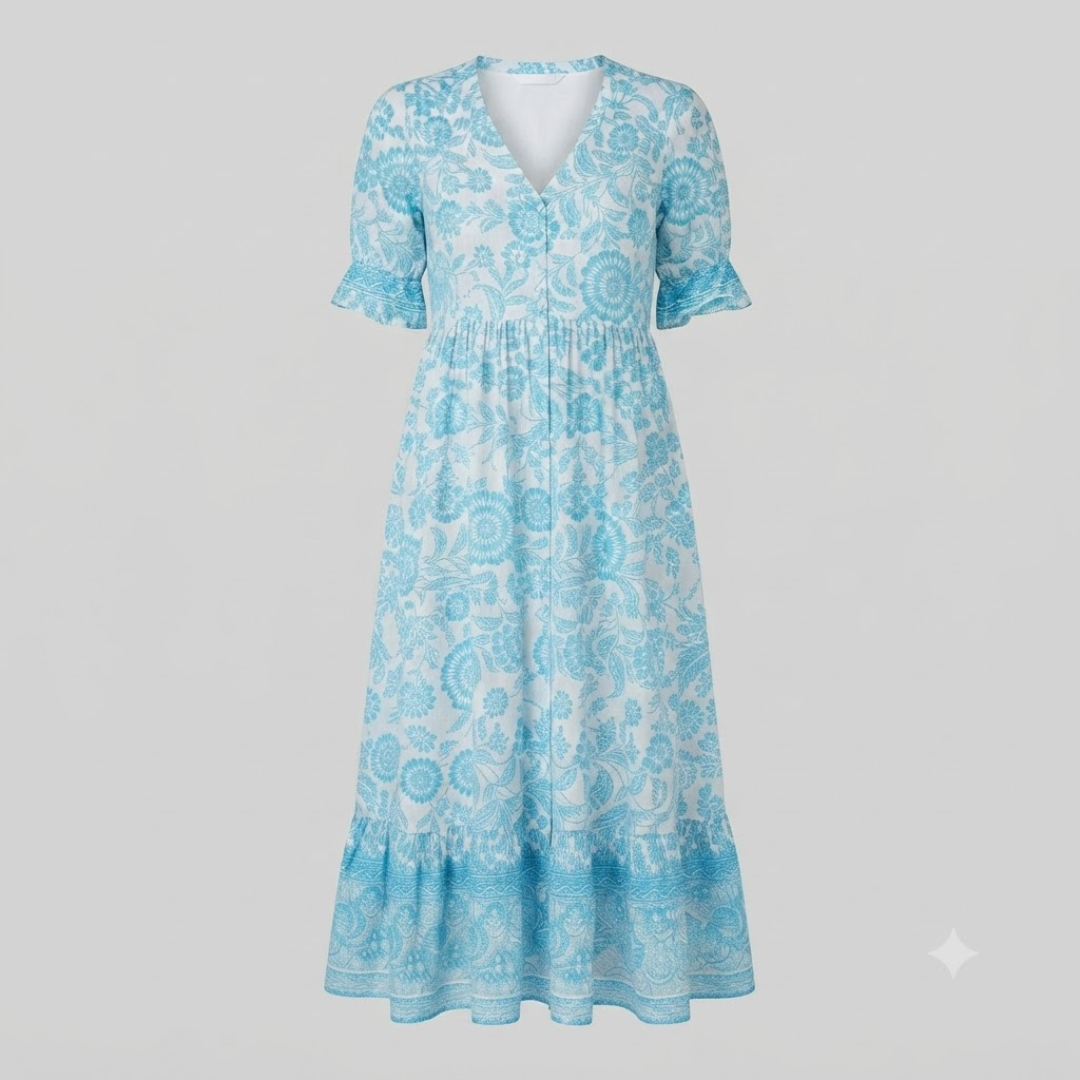 DANNA | Maxi dress with floral print