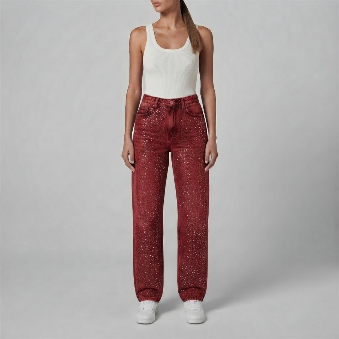 ABIGAIL | Balloon pants with tapered ankle