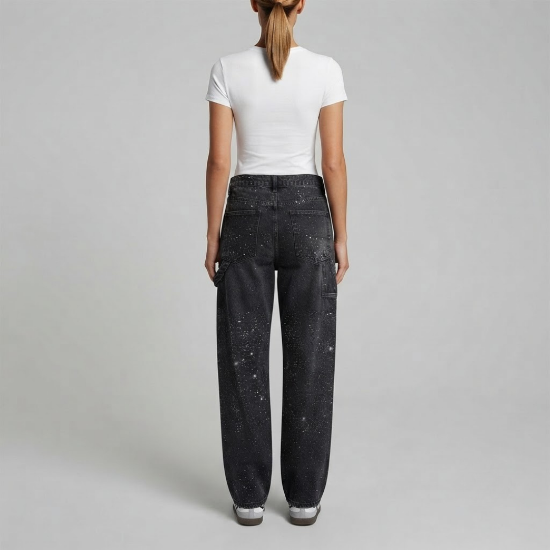 ABIGAIL | Balloon pants with tapered ankle