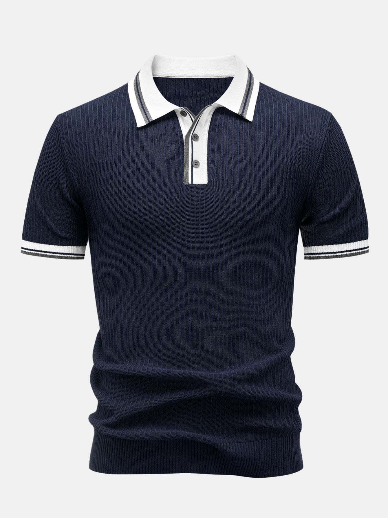 JAMES | Polo with contrast piping