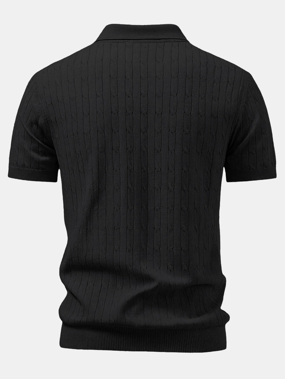 WYATT | Polo with zip collar