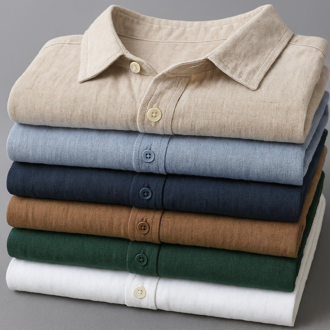 MARINER | Linen-look shirt with relaxed fit