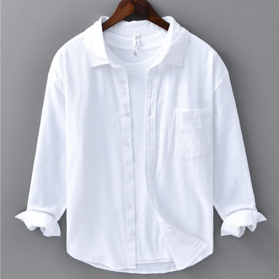 EZRA | Shirt with button-down front