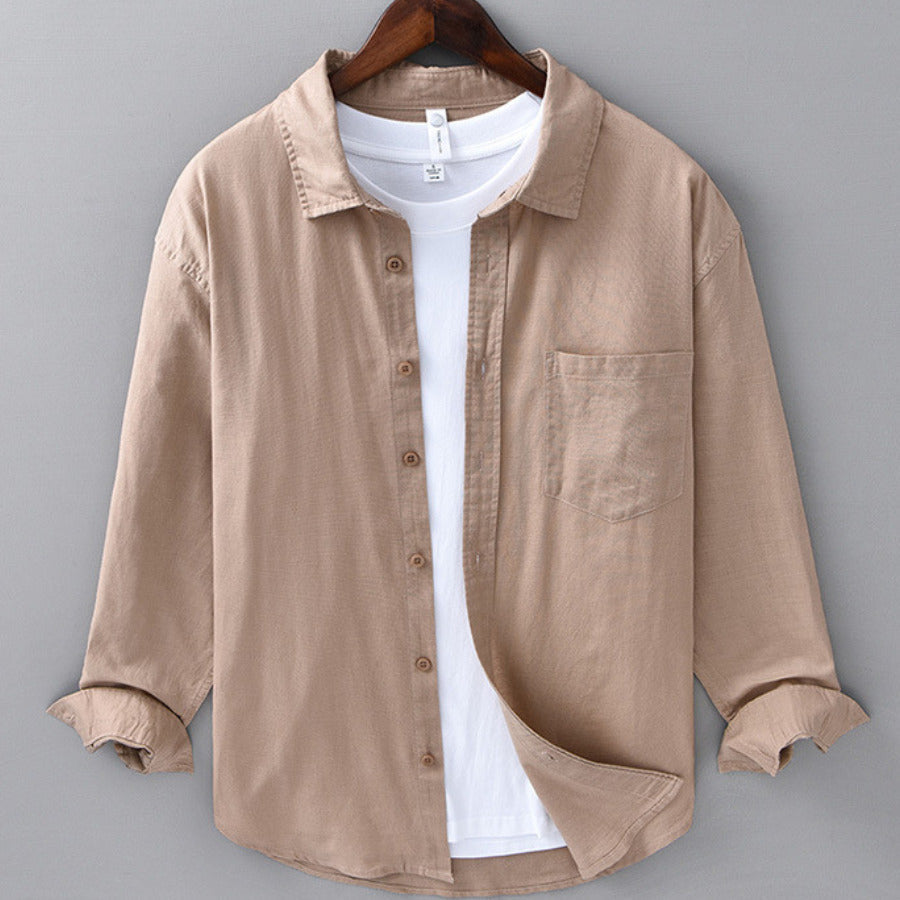 MARINER | Linen-look shirt with relaxed fit