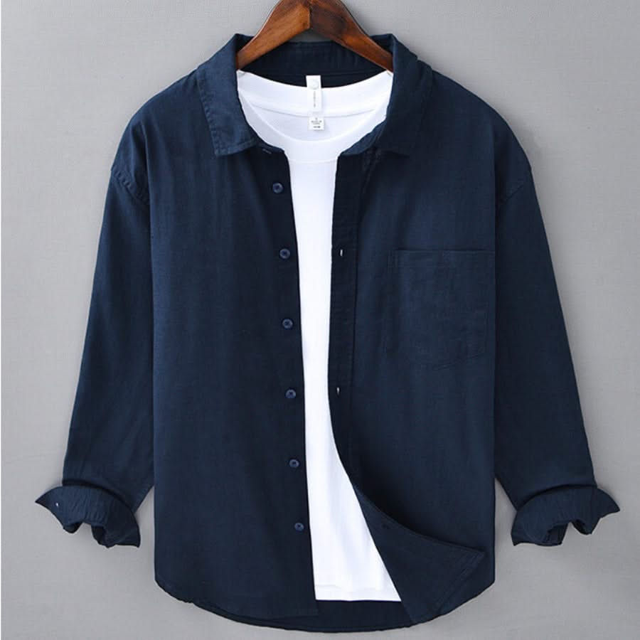 MARINER | Linen-look shirt with relaxed fit
