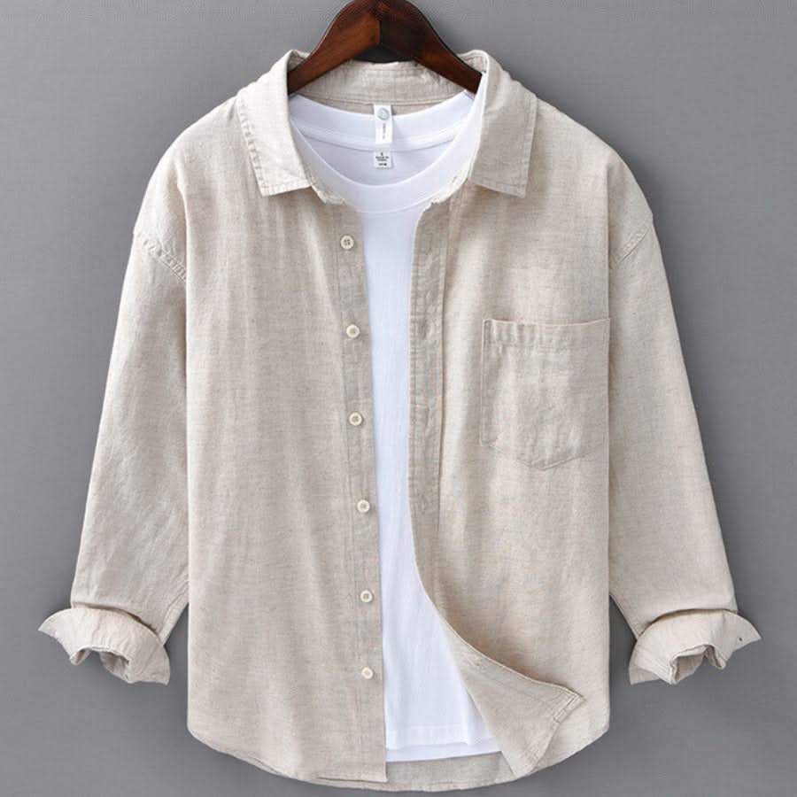 MARINER | Linen-look shirt with relaxed fit