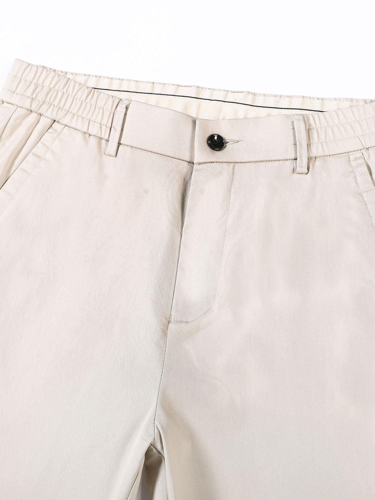 LILY | Straight pants with elastic waist