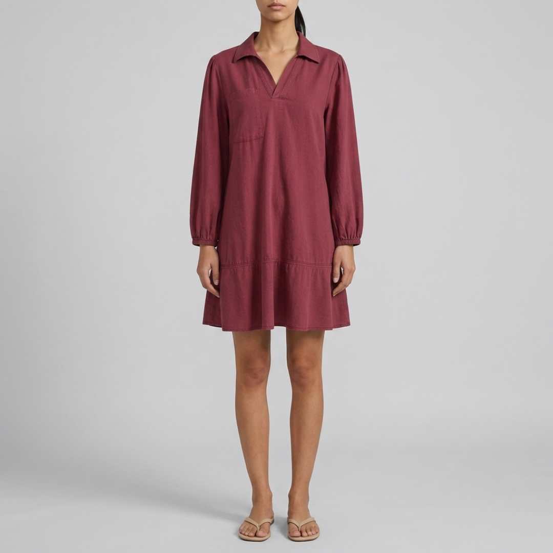 LAYLA | Dress with puff sleeves