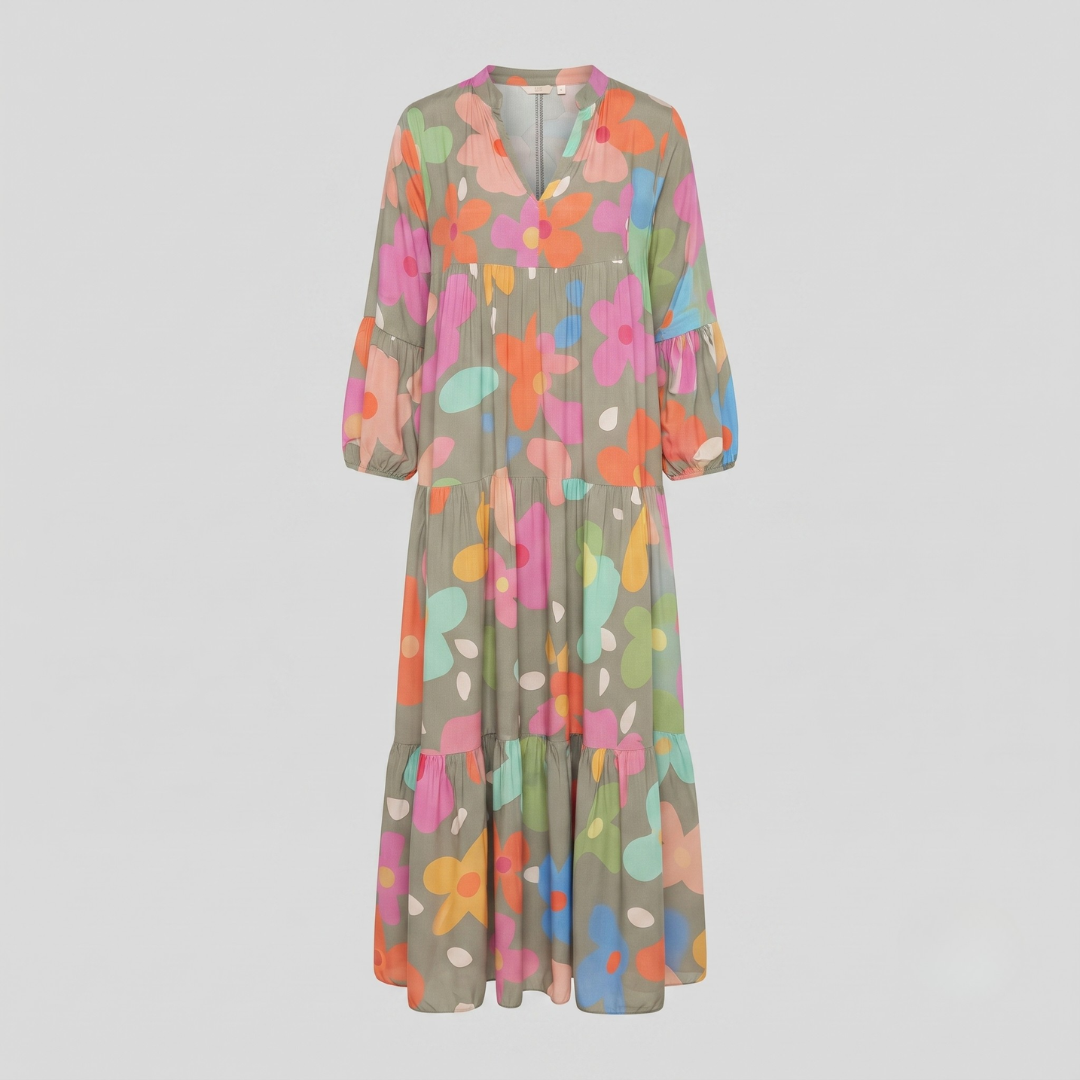 ROSALIE | Maxi dress with floral print