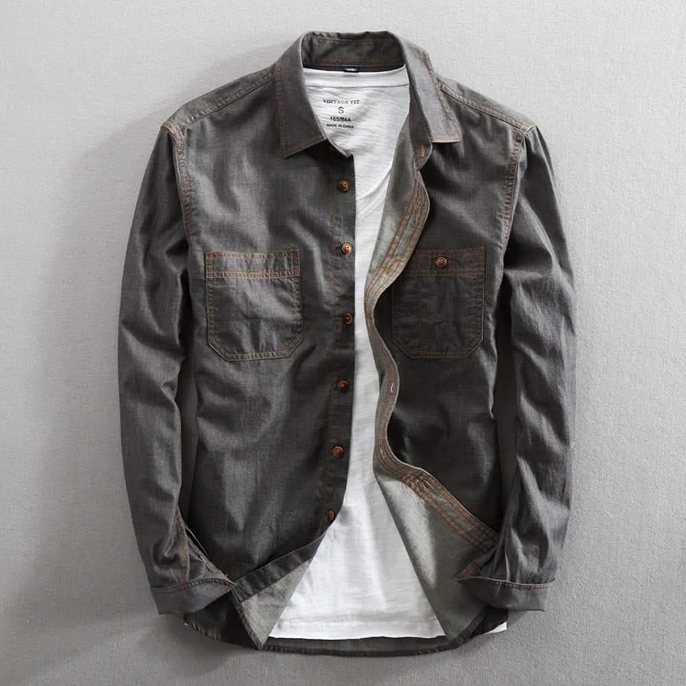 THEO | Classic shirt with chest pockets